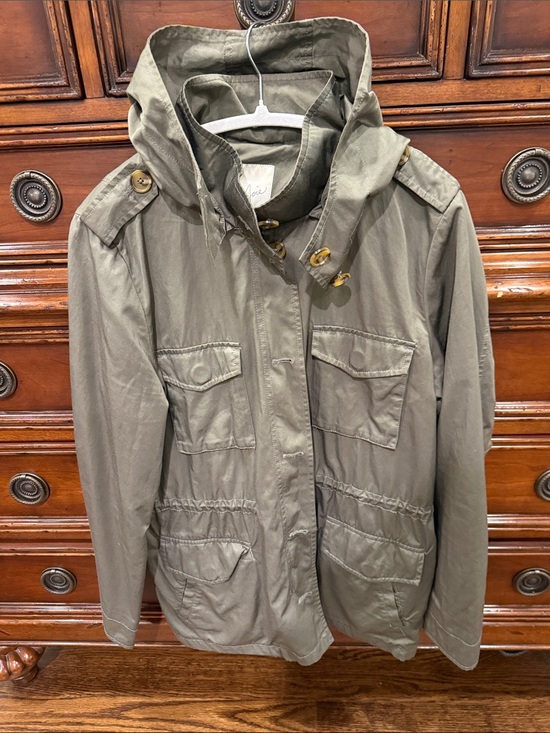 Joie Other - Joie Women’s Olive Green Hooded Field Jacket